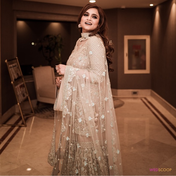 Elle Saab inspired sharara set very heavy work #indianwear #ellesaabinspired - Picture 5 of 8